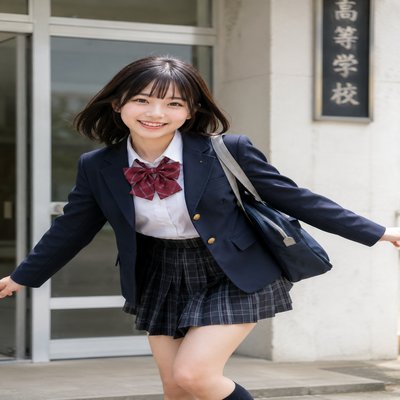 Yuki (héroïne d'anime, lycéenne pétillante)
