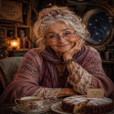 Grand-mère Rose (conteuse, sagesse)